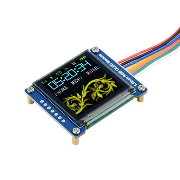 1,5-дюймовый RGB OLED Модуль 128 × 128 16-битных 65K Цветов SPI Интерфейсный контроллер Связи для Raspberry Pi для Arduino /STM32