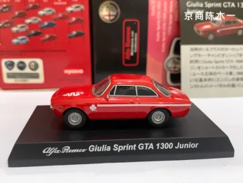 1/64 KYOSHO Alfa Romeo Guilia Sprint 1300 GTA junior Коллекция игрушек для украшения автомобилей из литого под давлением сплава
