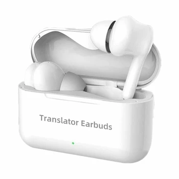 1 комплект Наушников для перевода M6, мгновенный перевод, Умный Голосовой переводчик, Беспроводные наушники-переводчики Bluetooth