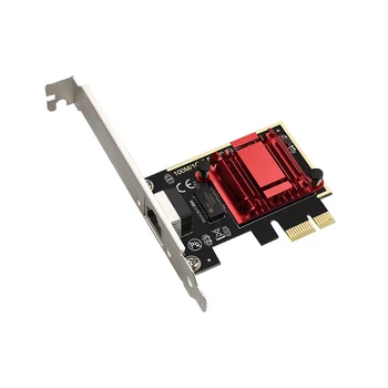 2,5 G PCI-E Сетевая карта RTL8125B с Чипом Gigabit Ethernet PCIE Сетевая карта 10/100/2500 Мбит/с 1 Гбит/с/2,5 Гбит/с RJ45 LAN PC