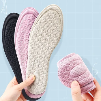 2Шт EVA Memory Foam Дышащие Массажные Стельки Для женской обуви Внутренняя Подошва, вставка для обуви, Поднимающая Комфорт Каблука, Повышающие Стельки
