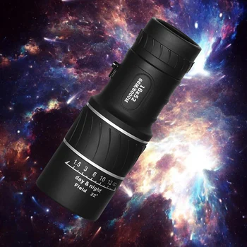 2шт Портативный 16X52 Высокий Бинокль Телескоп Монокуляр HD Пластиковый Бинокль Открытый кемпинг охота Спортивный Телескоп