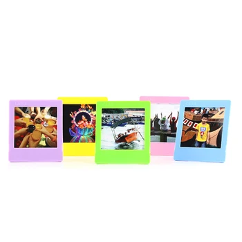 5 Упаковок Красочной Маленькой Фоторамки-Подставки, Набор Фоторамок Для Fujifilm Instax Square SQ10/20/ 6 SP3, Пленки для Фотоаппаратов, Настольные Рамки для Фотографий
