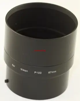 67 мм, 67 мм, крепление фильтра, Переходное кольцо для объектива, трубка для камеры nikon Coolpix p100