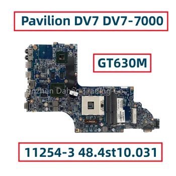 681999-001 681999-601 Для HP Pavilion DV7 DV7-7000 Материнская плата ноутбука с графическим процессором GT630M 11254-3 48.4st10.031 DDR3L Полностью протестирована