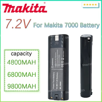 7,2 В Новый Makita 4800 мАч 6800 мАч NiMH Сменный Аккумулятор для Makita 7000 7002 7033 191679-9 632002-4 632003-2 192532-2 192695-4