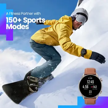 Amazfit GTR 3 Pro GTR3 Pro GTR-3 Pro GPS Умные часы с AMOLED Дисплеем, 12-дневный Срок службы батареи, Мужские Часы для OPPO Andriod IOS