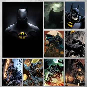 B-Batmans-man DDC ПЛАКАТ Постеры Принты Настенные картины Украшение дома в Гостиной