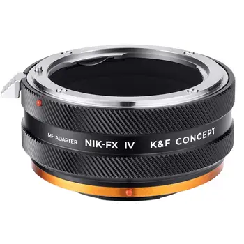 K & F Concept NIK-FX IV PRO Крепление объектива Nikon F к корпусу камеры Fujifilm X Переходное кольцо с матовым лаком для Fujifilm X-A1 X-Pro1
