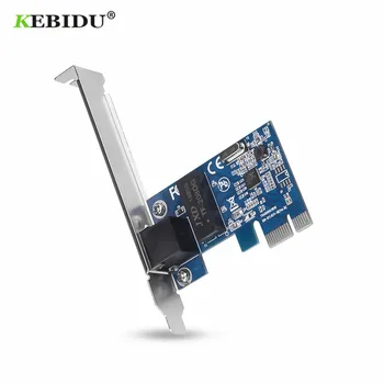 KEBIDU 1000 Мбит/с Гигабитная Сетевая карта PCI-E Ethernet PCI Express 10/100/1000 М RJ-45 Сетевой адаптер Конвертер Сетевой контроллер