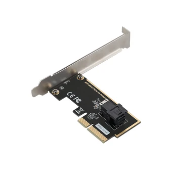 PCIe3.0 4X к U.2 SFF-8643 PCIe x4 Riser Card PCI-E 2.5 NVME adpter 8643 ssd добавить на