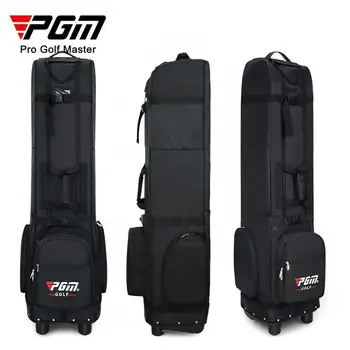 PGM Golf Air Bag Мужская Женская Утолщенная Клетчатая Авиационная Упаковка Поставляется Со Складными Шкивами для хранения Складная
