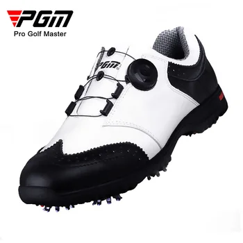 PGM Мужская обувь для гольфа Шипы Дышащие амортизирующие кроссовки Легкая противоскользящая водонепроницаемая спортивная обувь для прогулок на открытом воздухе