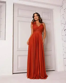 Sapmae Милое платье с цветочным вырезом трапециевидной формы длиной до пола на бретельках-спагетти для коктейля, вечернего платья для выпускного вечера