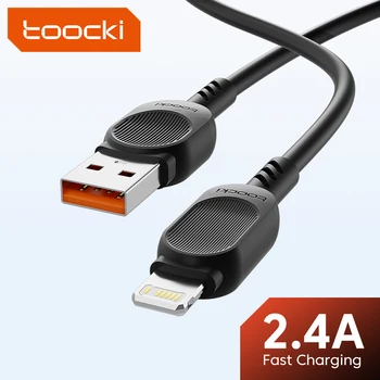 USB-кабель Tooci Для iPhone 14 13 12 11 Pro Max XS XR 8 7 Plus iPad Для быстрой зарядки Шнур зарядного устройства Для iPhone Lightning Кабель 2 М 3 М