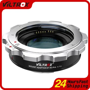Viltrox EF-R3 Pro 0.71x Адаптер для объектива Speed Booster с автоматической Фокусировкой, Полнокадровое кольцо для объектива Canon EF к камере R RF Mount RP R5 R6