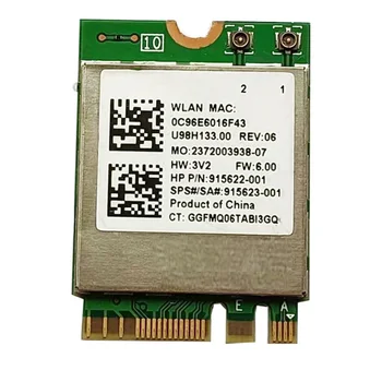 Беспроводная Сетевая карта RTL8822BE RTL8822 WIFI 4,2 Bluetooth 2,4 G/5 ГГц 433 Мбит/с для HP 915622-001 915623-001