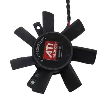 Бесшумный вентилятор Ati Fan Hd3450 Hd5570 с лопастями Pld05010s12hh