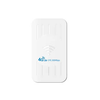 Водонепроницаемый наружный 4G WiFi маршрутизатор 300 Мбит/с WiFi удлинитель с SIM-картой 3G/4G LTE Маршрутизатор с дальностью действия 100 м 32 пользователя-штепсельная вилка США