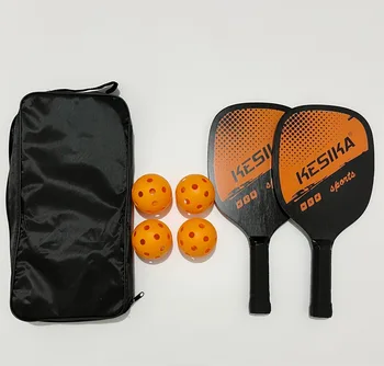Высококачественная ракетка для пляжного тенниса из углеродного волокна и стекловолокна, мягкая лицевая теннисная ракетка с защитным чехлом, мяч