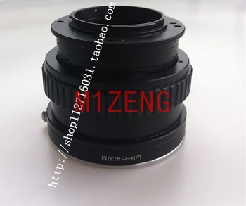 Геликоидальный адаптер для макрофокусировки LR-M43 для объектива leica lr r к камере panasonic M43 em1 em5 em10 gh4 gh5 gf8 GF3 E-P1 EPL7