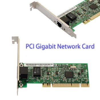 Гигабитная сетевая карта PCI Ethernet RJ-45 LAN Адаптер для настольного сетевого адаптера 10/100/1000 Мбит/с PCI-Ethernet gaming adaptive