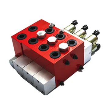 гидравлический пропорциональный клапан для погрузчиков с электрическим управлением
