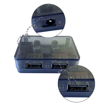 Двойной USB-модуль быстрой зарядки и понижения напряжения 6-32 В 24 Вт До QC3.0 2.0 Для зарядки автомобильного телефона DC-DC понижающий модуль P9JB