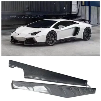 Для Lamborghini Aventador LP700 LP720 LP750 2011-2019 Высококачественный Автомобильный Бампер Из Углеродного Волокна Для Губ, Боковые Юбки, Протектор Спойлера