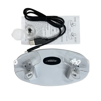 Игровой контроллер DOBE FOMIS ELECTRONICS PSVR2 Магнитная Зарядная база Psvr2 Со Светодиодной Подсветкой, Ручка Для Замены Зарядной базы