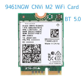 Используемая Двухдиапазонная карта 802.11AC 9461 для Intel 9461NGW CNVi M2 NGFF Key E 2.4G/5G WiFi беспроводная карта переменного тока Подходит для Bluetooth 5.0