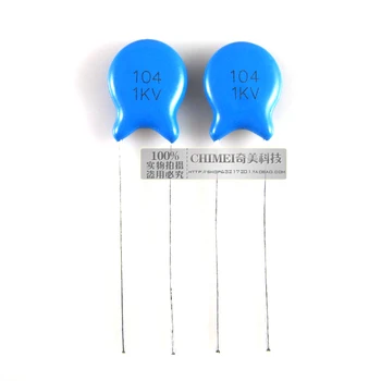 Керамические конденсаторы 1 кВ 104 К конденсаторы, обычно используемые в высокостабильном колебательном контуре