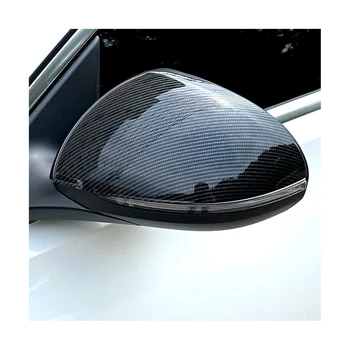Корпус зеркала заднего вида для Mercedes-Benz C-Class W206 C200 C260 C300 22-23 Декоративные Наклейки С Рисунком из углеродного волокна