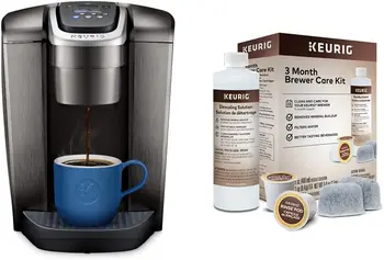Кофеварка, Разовая кофеварка K-Cup Pod Coffee Brewer и комплект для обслуживания кофеварки сроком на 3 месяца Включают раствор для удаления накипи, фильтр для воды.