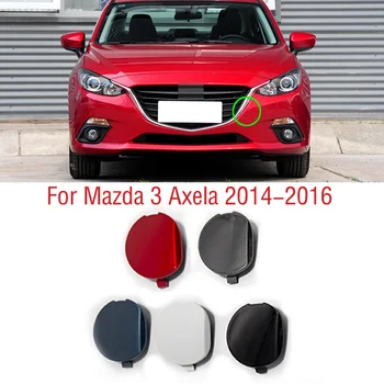 Крышка Буксировочного Крюка Переднего Бампера Автомобиля Для Mazda 3 Axela 2014 2015 2016 Крышка Для Глаз Для Перевозки Прицепа Черный Белый Серебристый Красный