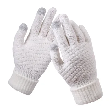Лыжные перчатки для взрослых, флисовые зимние теплые перчатки для сноуборда с сенсорным экраном, Тепловые перчатки для Снега