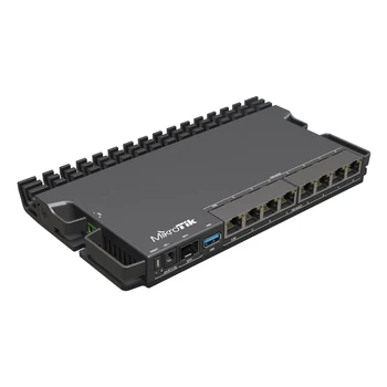 Маршрутизатор Mikrotik RB5009UPr + S+IN RB5009 с PoE-in и PoE-out на всех портах, для малых и средних интернет-провайдеров. 2,5/10 Gigabit Ethernet SFP +