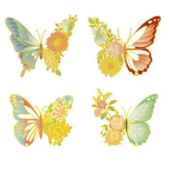 Металлическая закладка с бабочкой, Выдалбливают классические отметки в Книге на День учителя, Изящная Литература из Латуни, Китайский стиль, креативный подарок
