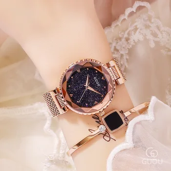 Модные повседневные наручные часы с круглым кварцевым матовым циферблатом, ремешок из нержавеющей стали, модные часы, Водонепроницаемые наручные часы для женщин