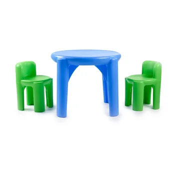 Набор столов и стульев Little Tikes, разноцветный набор столов и стульев для детей, детский стол