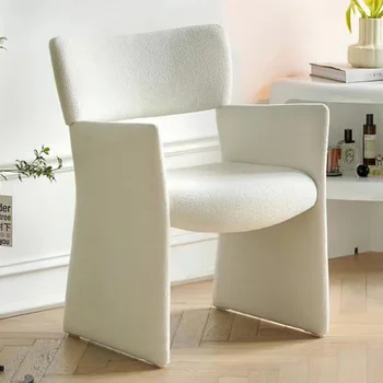 Обеденный диван, стулья для гостиной, скандинавский дизайнер, современные стулья для гостиной, бархатная роскошная мебель для дома Meuble De Salon WK50LC