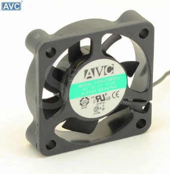 Оригинал для AVC DS04010B05U 4010 4 см 4*4*1 см 40*40*10 Мм 5 В 0.3A 2-контактный серверный инвертор охлаждающие вентиляторы