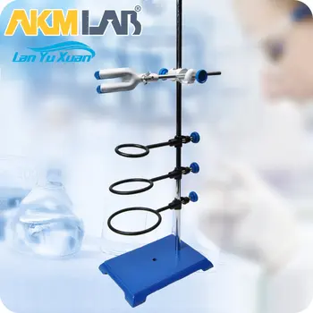 Подставка для лабораторной реторты AKMLAB, железная подставка для колец