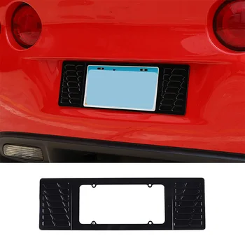 Рамка для заднего номерного знака автомобиля Из алюминиевого сплава, подставка для Chevrolet Corvette C6 2005-2013, Автоаксессуары
