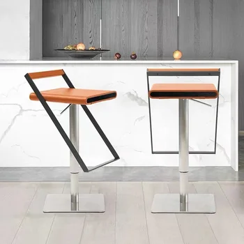 Роскошный скандинавский барный стул, дизайнерский креативный современный подъемный стульчик для кормления
