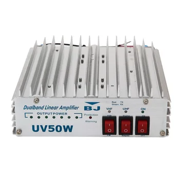 УФ-двухдиапазонный усилитель мощности 50 Вт UHF VHF УСИЛИТЕЛЬ для переговорной рации