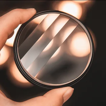Фотография Видео, Боке на переднем плане, фильтр с полулинейной призмой, аксессуары для зеркальных объективов, фильтр для объектива FX, стекло со специальным эффектом 77 мм