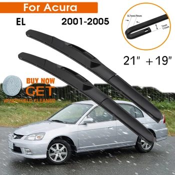 Щетка стеклоочистителя для автомобиля Acura EL 2001-2005, Резиновый Силиконовый стеклоочиститель для лобового стекла, 21 